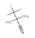 1,1,1-trifluoroacetone cyanohydrin Structure