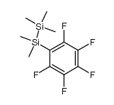 1,1,1,2,2-Pentamethyl-2-(pentafluorophenyl)disilane Structure