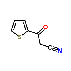 2-噻吩基乙酰腈结构式