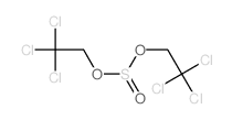 Ethanol,2,2,2-trichloro-, sulfite (2:1) (9CI) structure