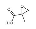 rac-2-methyloxirane-2-carboxylic acid Structure