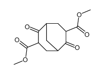 2,6-dioxo-bicyclo[3.3.1]nonane-3,7-dicarboxylic acid dimethyl ester结构式