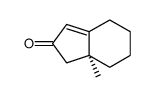 (3aS)-3aβ-Methyl-3,3a,4,5,6,7-hexahydro-2H-indene-2-one structure