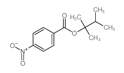 2,3-dimethylbutan-2-yl 4-nitrobenzoate structure