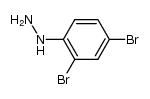 (2,4-dibromo-phenyl)-hydrazine结构式