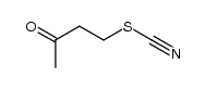 Thiocyanic acid, 3-oxobutyl ester (6CI,9CI)结构式