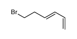 6-bromohexa-1,3-diene结构式