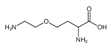 Homoserine,O-(2-aminoethyl)-结构式