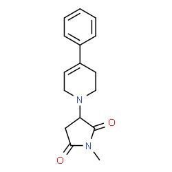 2,5-Pyrrolidinedione,3-(3,6-dihydro-4-phenyl-1(2H)-pyridinyl)-1-methyl-(9CI) picture