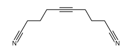 1,8-dicyano-4-octyne Structure