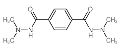 N1,N1,N4,N4-tetramethylbenzene-1,4-dicarbohydrazide structure