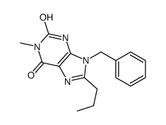 9-benzyl-1-methyl-8-propyl-3H-purine-2,6-dione Structure