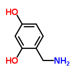 4-(Aminomethyl)-1,3-benzenediol Structure