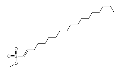 methyl octadec-1-ene-1-sulfonate结构式