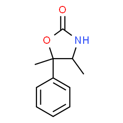 2-Oxazolidinone,4,5-dimethyl-5-phenyl-(5CI) picture