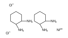 bis(cis-1,2-diaminocyclohexane)nickel(II) chloride structure