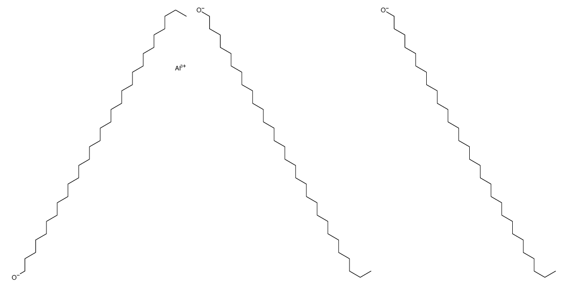 aluminum,triacontan-1-olate Structure