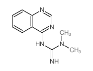 Guanidine,N,N-dimethyl-N'-4-quinazolinyl- Structure