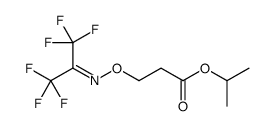 1,1,1,3,3,3-Hexafluoro-2-[(1-isopropoxycarbonyl)ethoxyimino] propane Structure