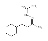 Hydrazinecarboxamide, 2-(3-cyclohexyl-1-methylpropylidene)- picture