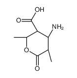 2H-Pyran-3-carboxylicacid,4-aminotetrahydro-2,5-dimethyl-6-oxo-,[2S- Structure