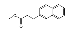 methyl 3-(2-naphthyl)propanoate结构式