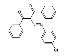 1,3-diketo-1,3-diphenyl-2-(p-chlorophenylazo)propane结构式