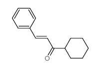 2-Propen-1-one,1-cyclohexyl-3-phenyl-, (2E)- Structure