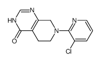 7-(3-Chloro-pyridin-2-yl)-5,6,7,8-tetrahydro-3Hpyrido[3,4-d]pyrimidin-4-one structure