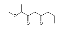 2-methoxyoctane-3,5-dione Structure