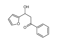 3-(furan-2-yl)-3-hydroxy-1-phenylpropan-1-one Structure