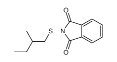 2-(2-methylbutylsulfanyl)isoindole-1,3-dione Structure