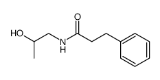 N-(2-hydroxypropyl)-3-phenylpropanamide Structure