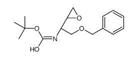 TERT-BUTYL ((S)-2-(BENZYLOXY)-1-((R)-OXIRAN-2-YL)ETHYL)CARBAMATE Structure