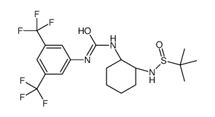 (R)-N-[(1R,2R)-2-(3-(3,5-双(三氟甲基)苯基)脲基)环己基]-叔丁基亚磺酰胺图片