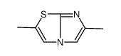 2,6-dimethylimidazo[2,1-b][1,3]thiazole结构式