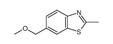 Benzothiazole, 6-(methoxymethyl)-2-methyl- (6CI,9CI) picture