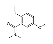 N,N-dimethyl-2,5-dimethoxybenzamide Structure