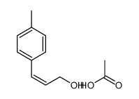 acetic acid,3-(4-methylphenyl)prop-2-en-1-ol结构式