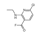 6-chloro-2-(ethylamino)pyridine-3-carbonyl fluoride picture