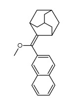 methoxy-(2-naphtyl)-methylideneadamantane Structure