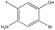 4-Amino-2-bromo-5-fluoro-phenol Structure