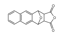 1,4-epoxy-1,2,3,4-tetrahydro-2,3-anthracenedicarboxylic anhydride Structure