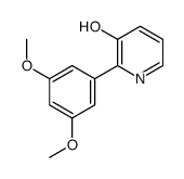 2-(3,5-dimethoxyphenyl)pyridin-3-ol Structure