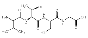 H-VAL-THR-CYS-GLY-OH结构式