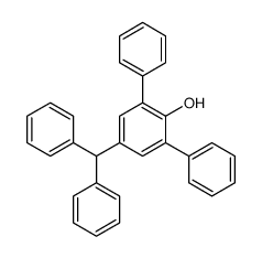 4-benzhydryl-2,6-diphenylphenol结构式