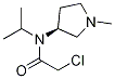 2-Chloro-N-isopropyl-N-((S)-1-Methyl-pyrrolidin-3-yl)-acetaMide Structure