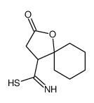 2-oxo-1-oxaspiro[4.5]decane-4-carbothioamide Structure