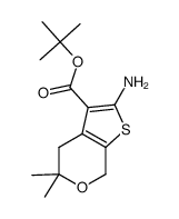 tert-butyl 2-amino-5,5-dimethyl-5,7-dihydro-4H-thieno[2,3-c]pyran-3-carboxylate picture