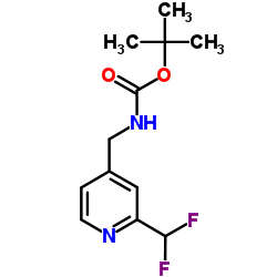 tert-Butyl (2-(difluoromethyl)pyridin-4-yl)Methylcarbamate picture